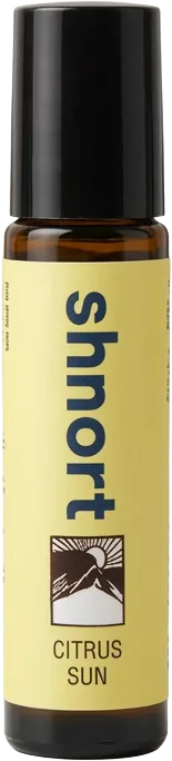 shnort SUN herbal roller oil bottle