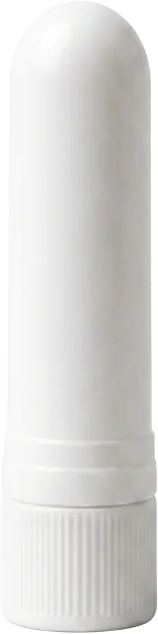 Typical plastic gas-station nasal inhaler stick